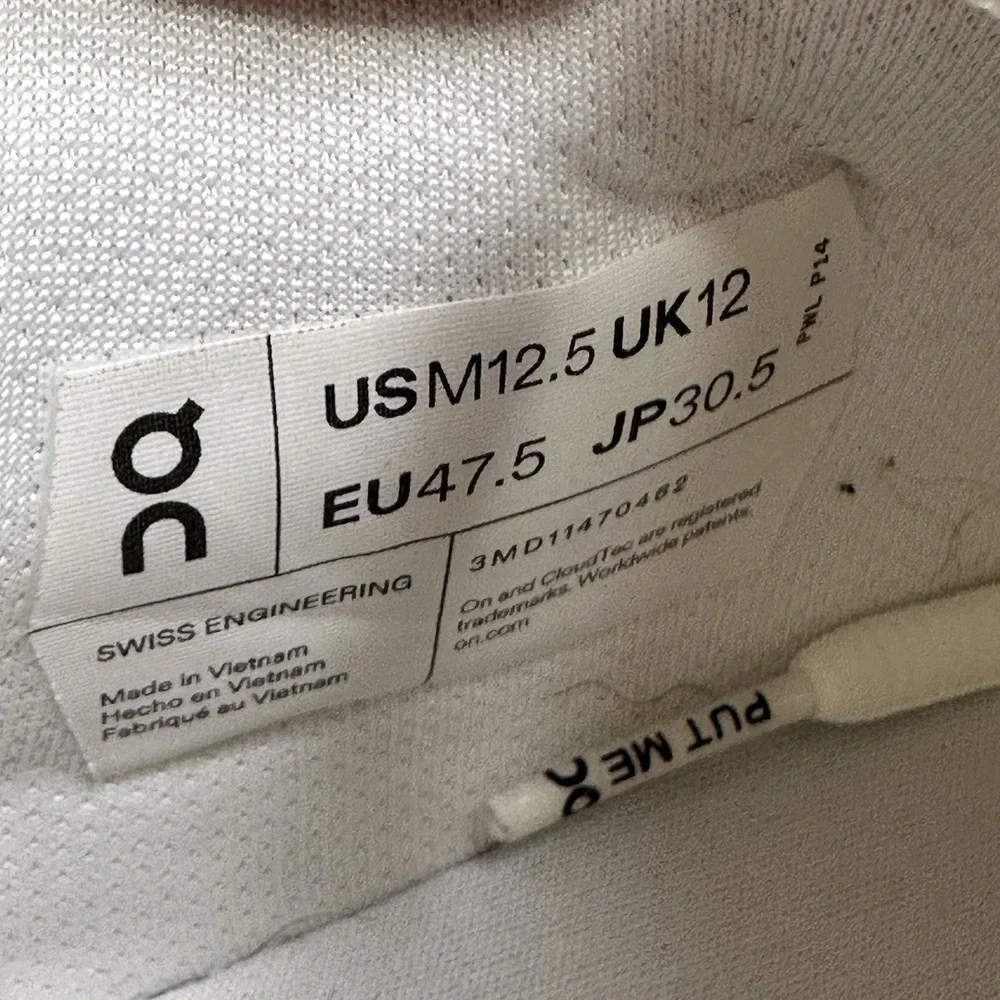 On Running product details